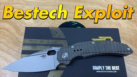 Bestech Exploit from flipper Todd Knife & Tool design !