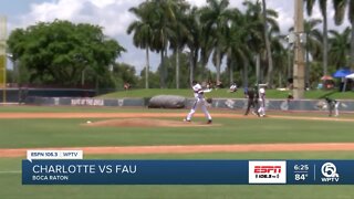 FAU baseball closes final home regular season series of the year