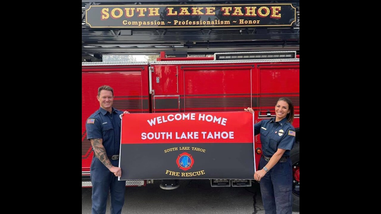 Thank you for YOUR Service...Tribute to 1st responders at Lake Tahoe