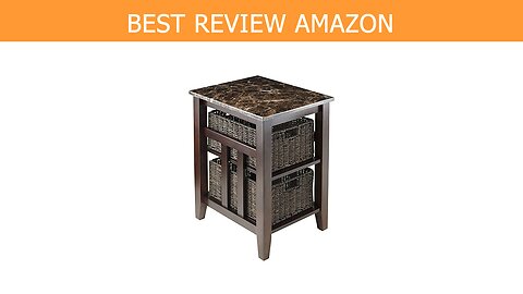 Winsome Wood Marble Table Baskets Review