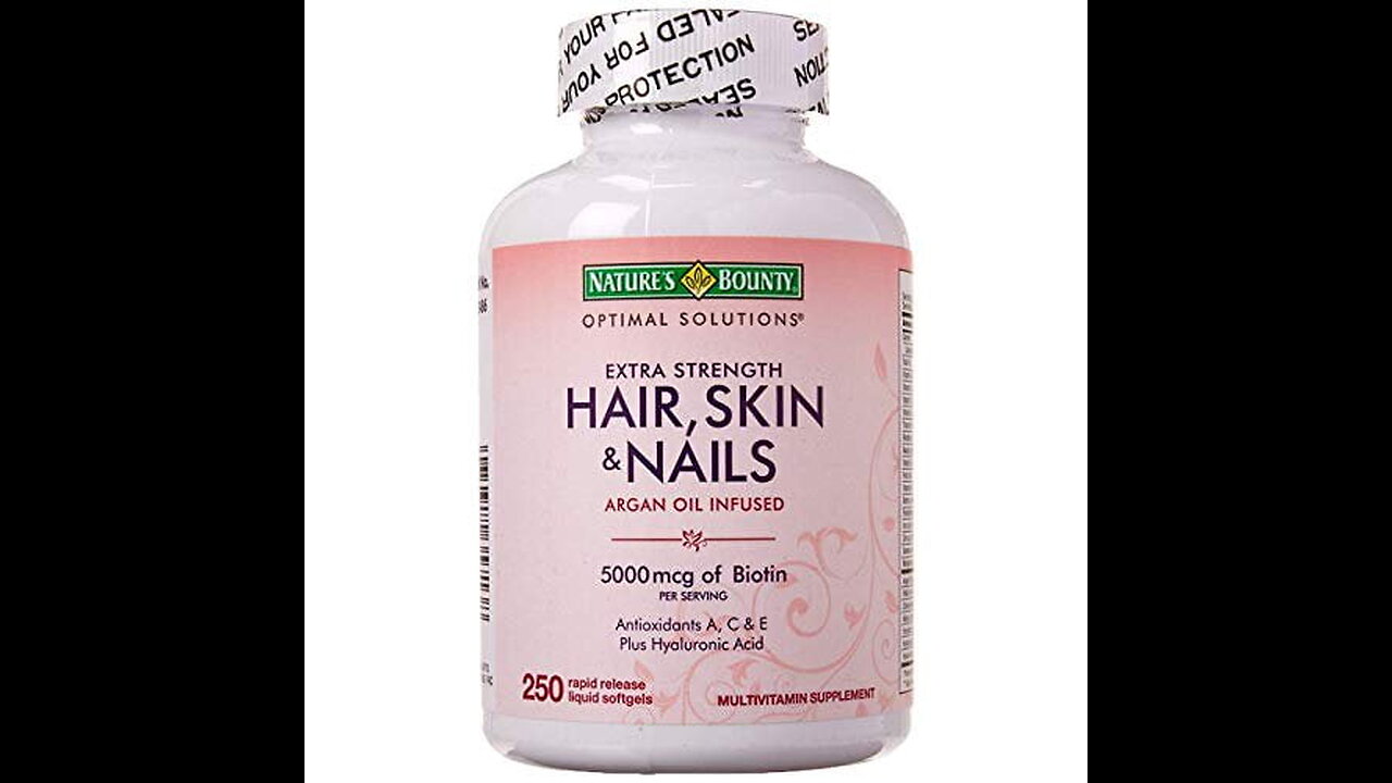 Bliss Serenity Biotin 10000mcg - Max Strength Biotin Supplement - Hair Skin and Nails Vitamins...