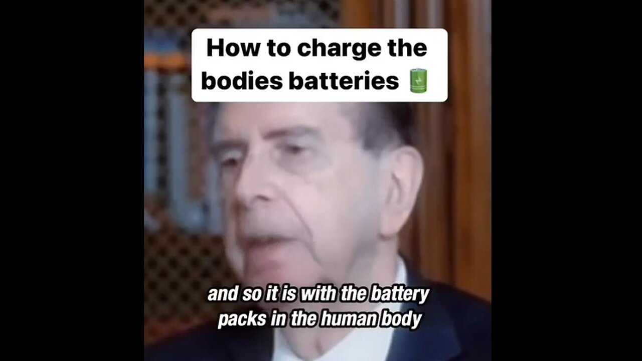 How to charge the body's batteries