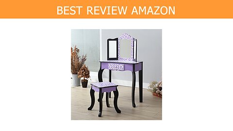 Teamson Kids Gisele Vanity Purple Review