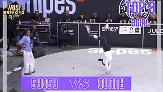 BGIRL SYSSY VS BGIRL SUNNY | TOP 8 | 1 VS 1 | WDSF MONTPELLIER FRANCE 2023