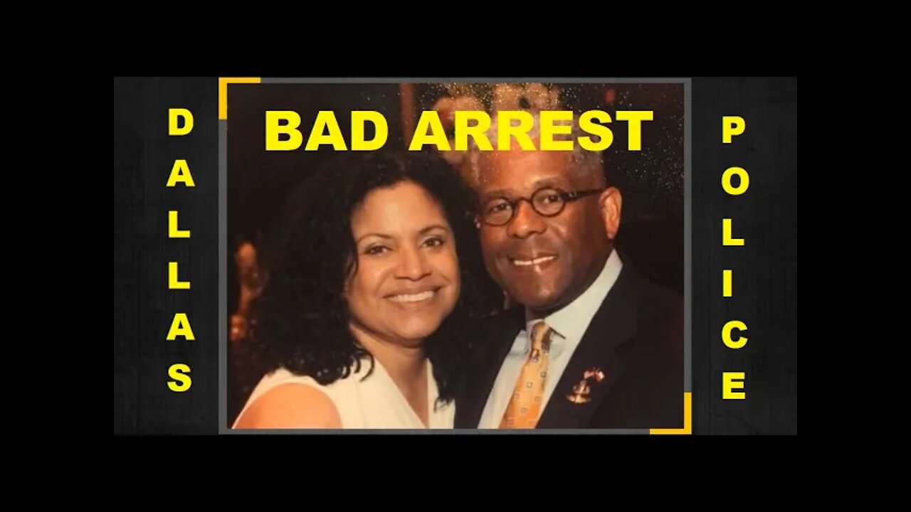 Dallas Police DWI Report On Bad Arrest of Col Allen West's Wife - Travesty Of Justice