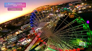 Drone Tour: The 2022 Florida State Fair in Tampa, Florida