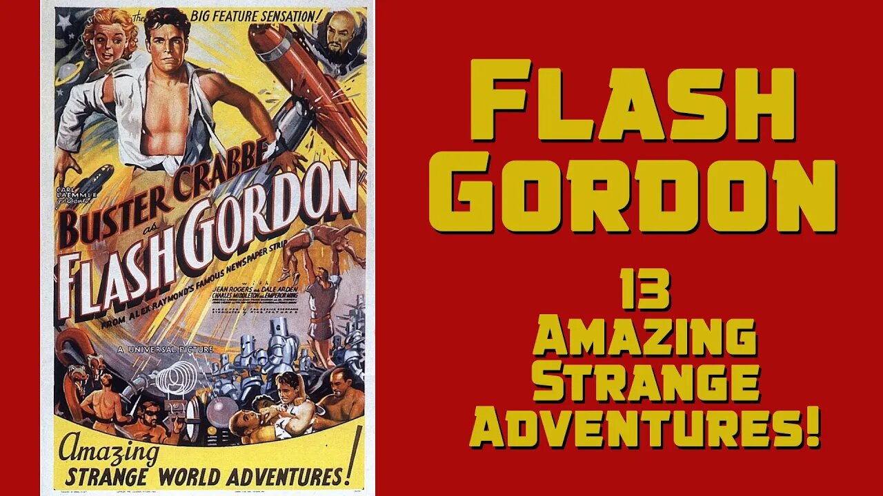 Flash Gordon (1936 Full 13-Chapter Cliffhanger TV Serial) | Sci-Fi/Action-Adventure