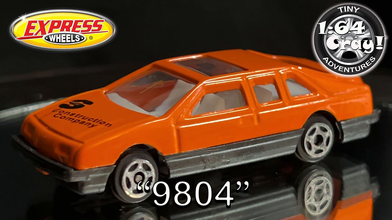 “9804” Construction Company in Orange- Model by Express Wheels