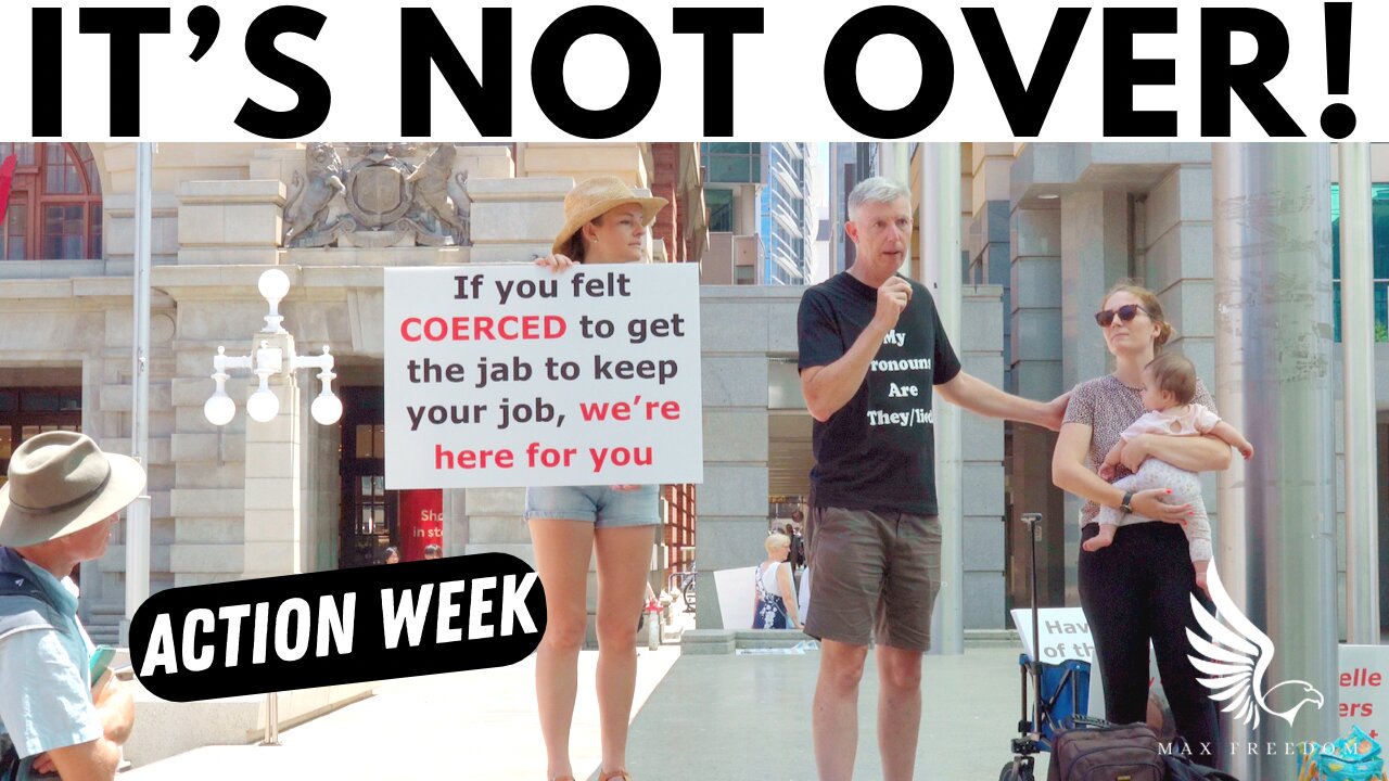 IT'S NOT OVER! - ROUND 2 - If you felt COERCED to get the jab to keep your job, we're here for you