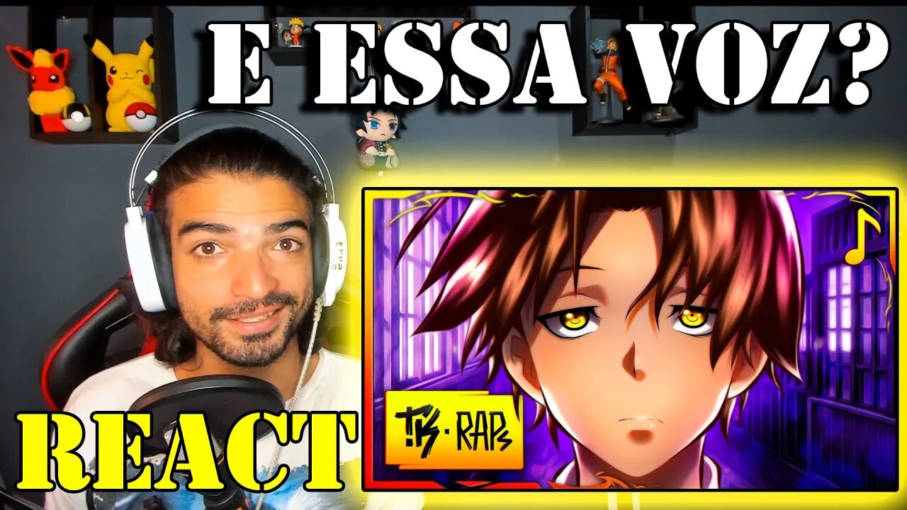 YERIK REACT - Rap do Ayanokoji (Classroom of the Elite) // Gênio Manipulador // TK RAPS