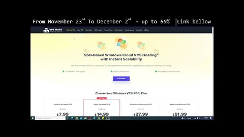 My Latest Affordable Windows VPS Recommendation | With big discounts
