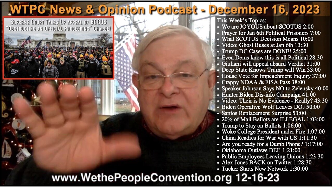 We the People Convention News & Opinion