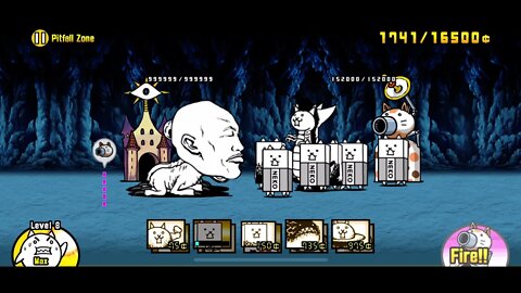 The Battle Cats - Jail Break Tunnel - Pitfall Zone