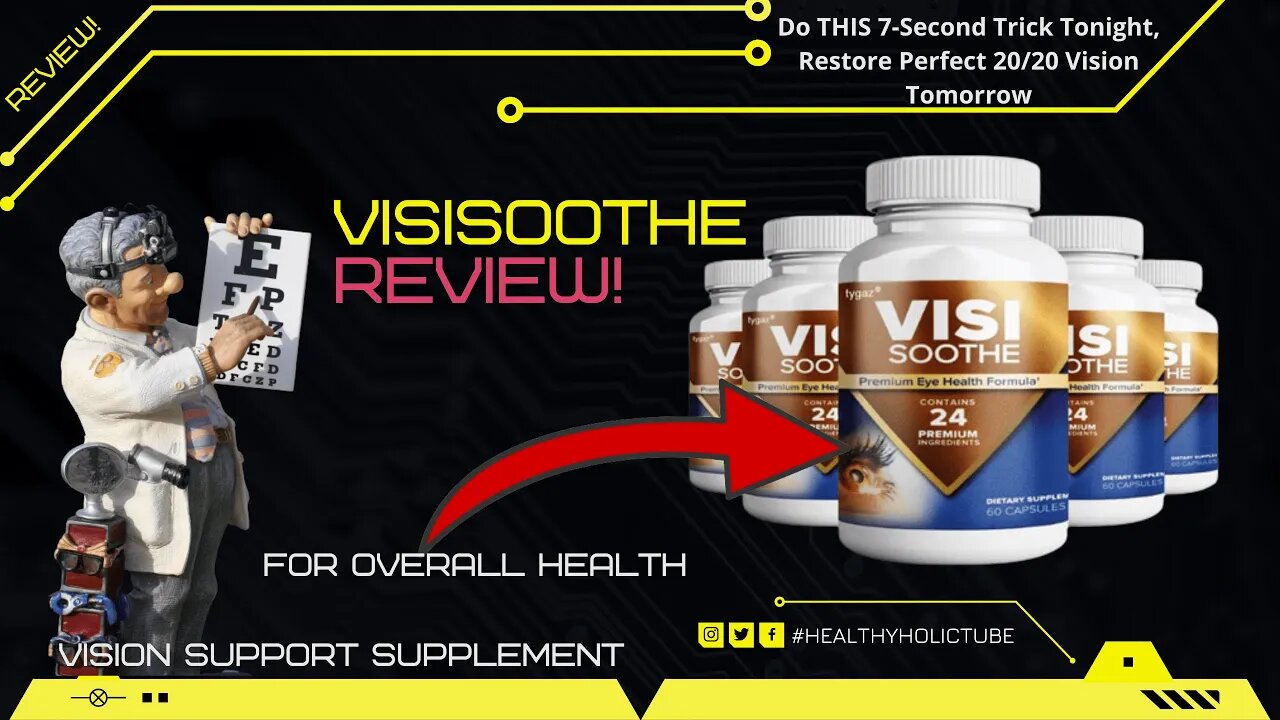 How To Cure Blurry Vision Naturally | Visisoothe Review - Does This Product Actually Work?