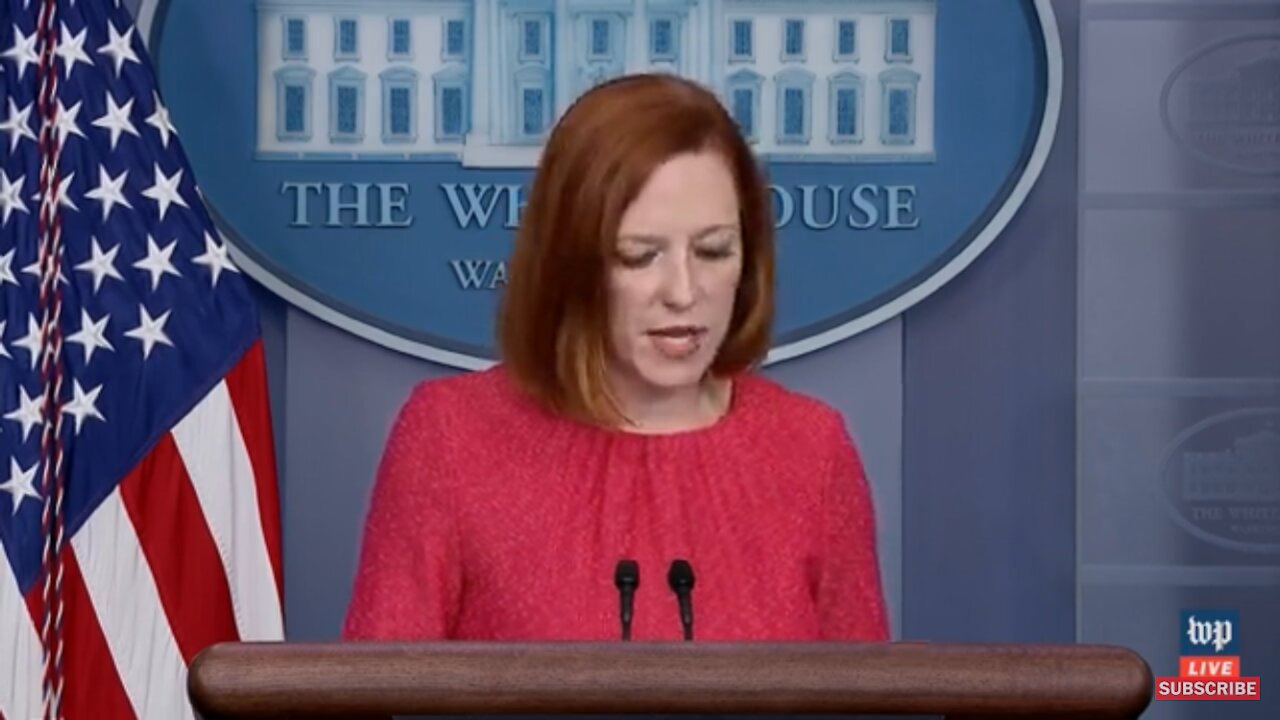 Spin Psaki gives word salad non answers to good questions