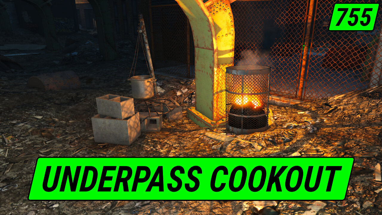 A Delicious Underpass Meal | Fallout 4 Unmarked | Ep. 755