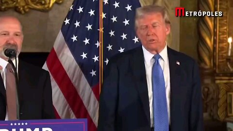 Donald Trump critica o Brasil, afirmando que o país "exagera nas taxas" e assegura que adotará...