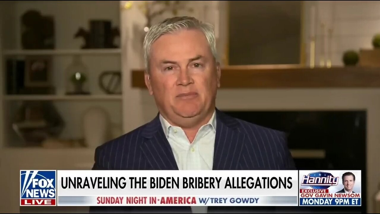 More Biden Bribery Schemes May Exist: Rep James Comer