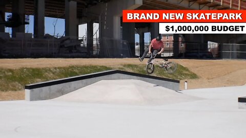 **A BMX FRIENDLY BRAND NEW SKATEPARK**