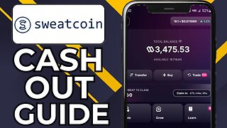 HOW TO WITHDRAW MONEY FROM SWEATCOIN