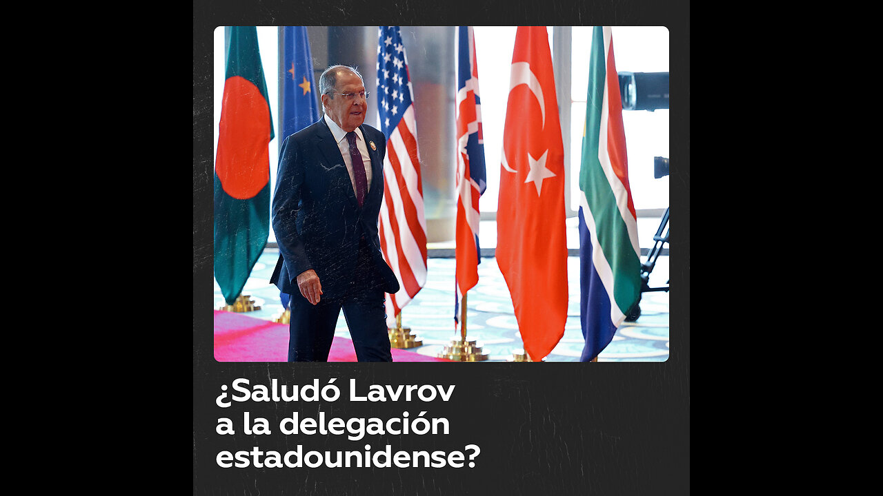 Serguéi Lavrov responde sobre encuentros con delegaciones occidentales