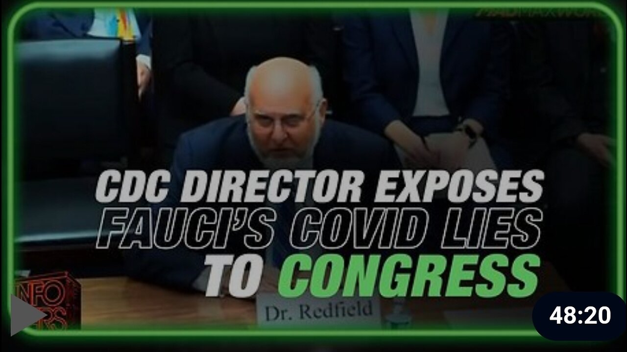 Fauci Going To Prison: Former CDC Director Comes Clean On COVID Lies