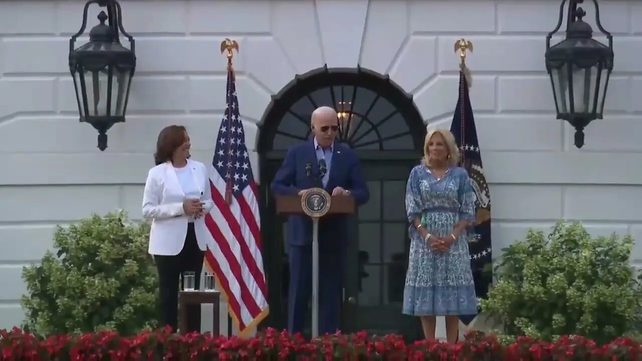 BIDEN: "Every Time I Hear Hail To The Chief, I Turn Around And Say, 'Where Is He?'"