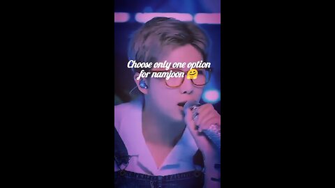choose only one option..