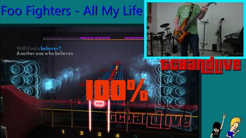 Foo Fighters - All My Life Rocksmith 2014 Playthru