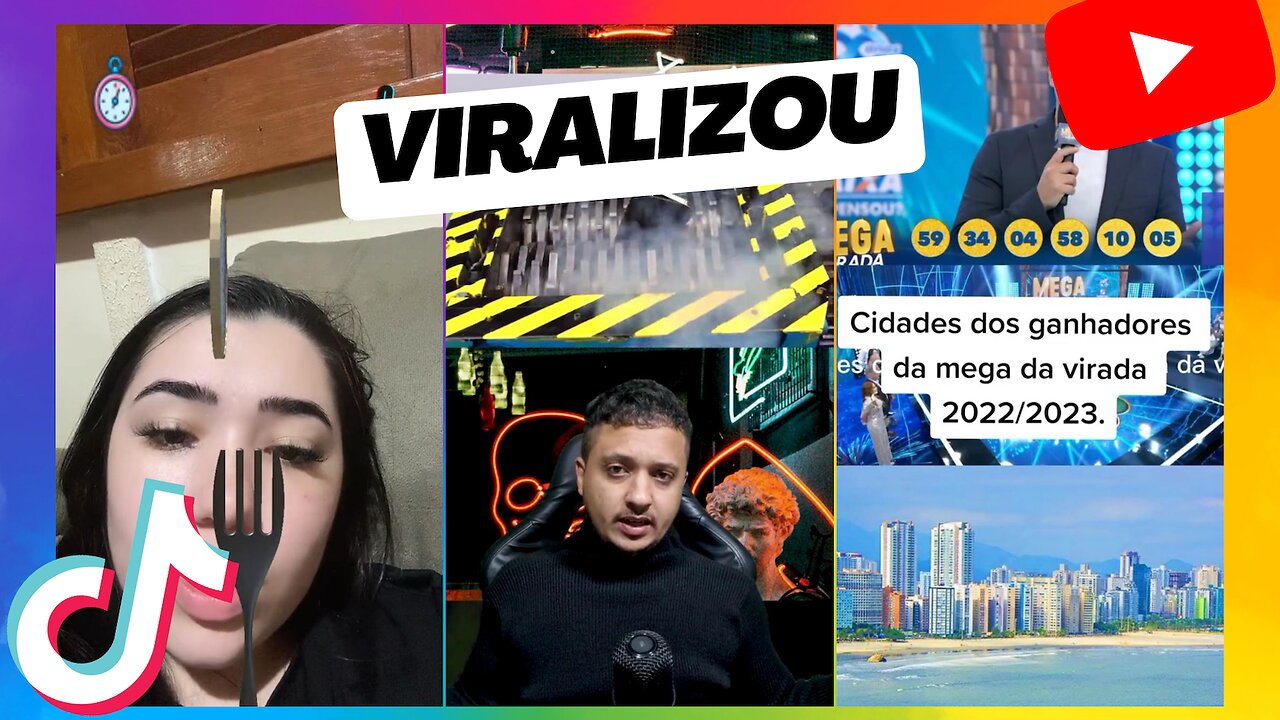 OS VÍDEOS MAIS VIRALIZADOS NA SEMANA PELO TIKTOK | JANEIRO