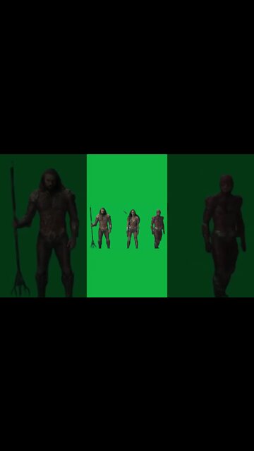 Justice league green screen