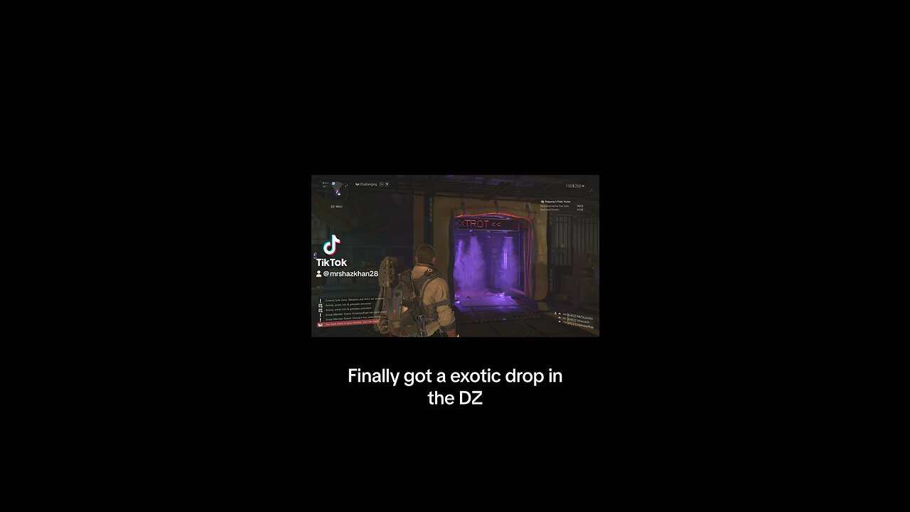 Division 2 ps4 dark zone exotic drop