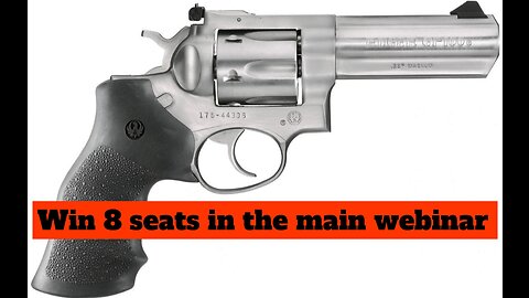 RUGER GP100 357 MAG 4.2″ 6-RD REVOLVER MINI #2 FOR 8 SEATS IN THE MAIN WEBINAR