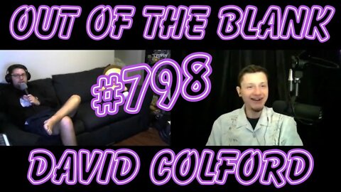 Out Of The Blank #798 - David Colford ("The Plunge Podcast")