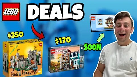 CRAZY Lego Sales to Buy NOW | Upcoming LEGO Gift With Purchases!