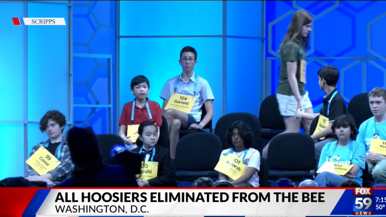 May 30, 2024 - Indiana Students Eliminated from National Spelling Bee