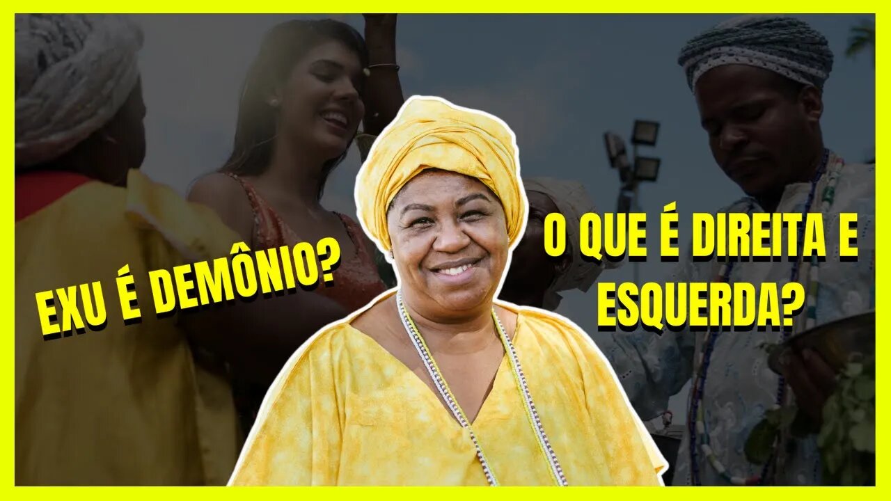 Direita e Esquerda nas Religiões Umbanda e Candomblé (Exu e Pomba Gira) História, mitos e verdades