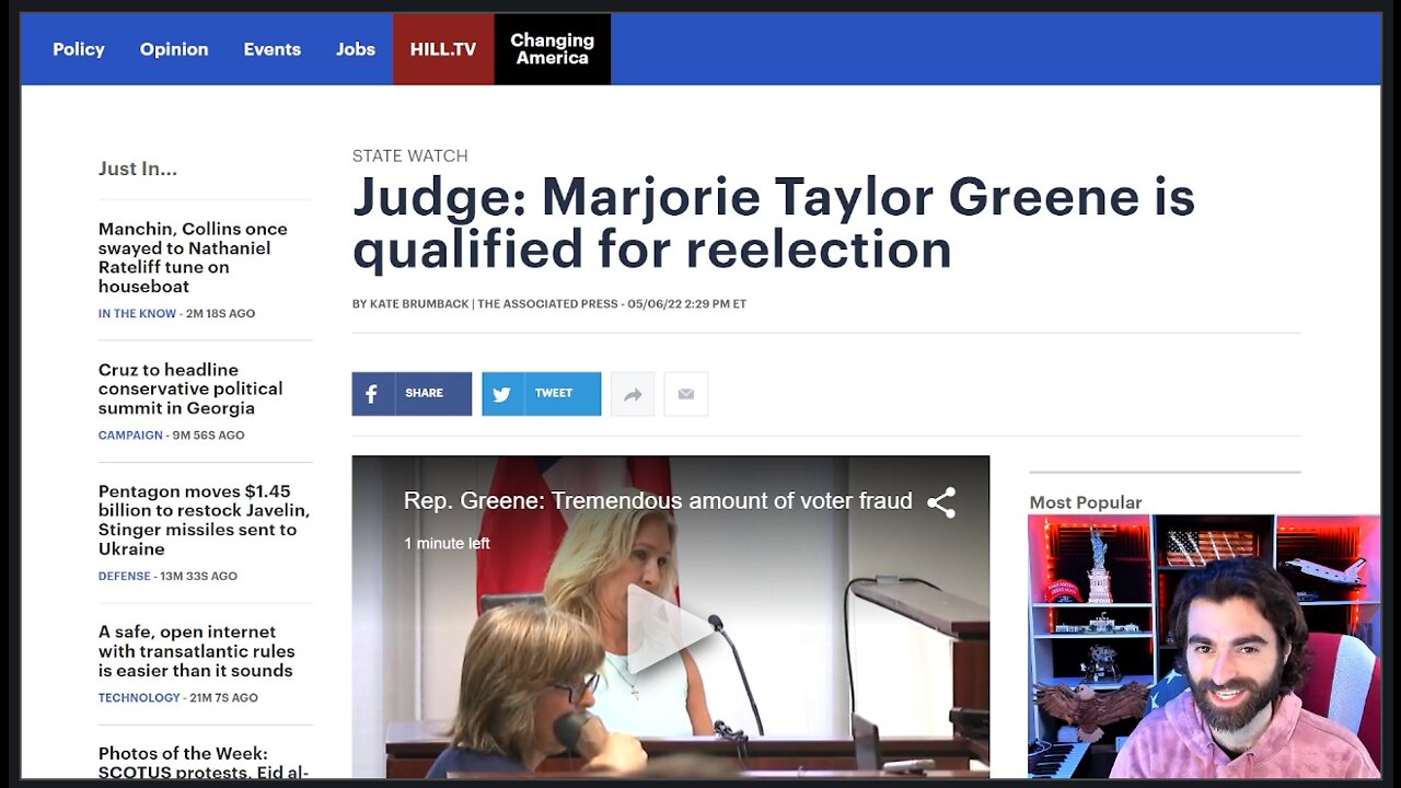 Good Guys WIN! Marjorie Taylor Greene Can Stay In Congress (So Far)