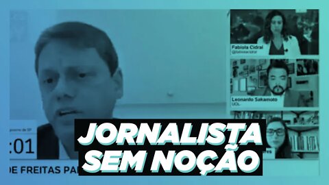 REACT: JORNALISTA MILITANDO NA CARA DURA