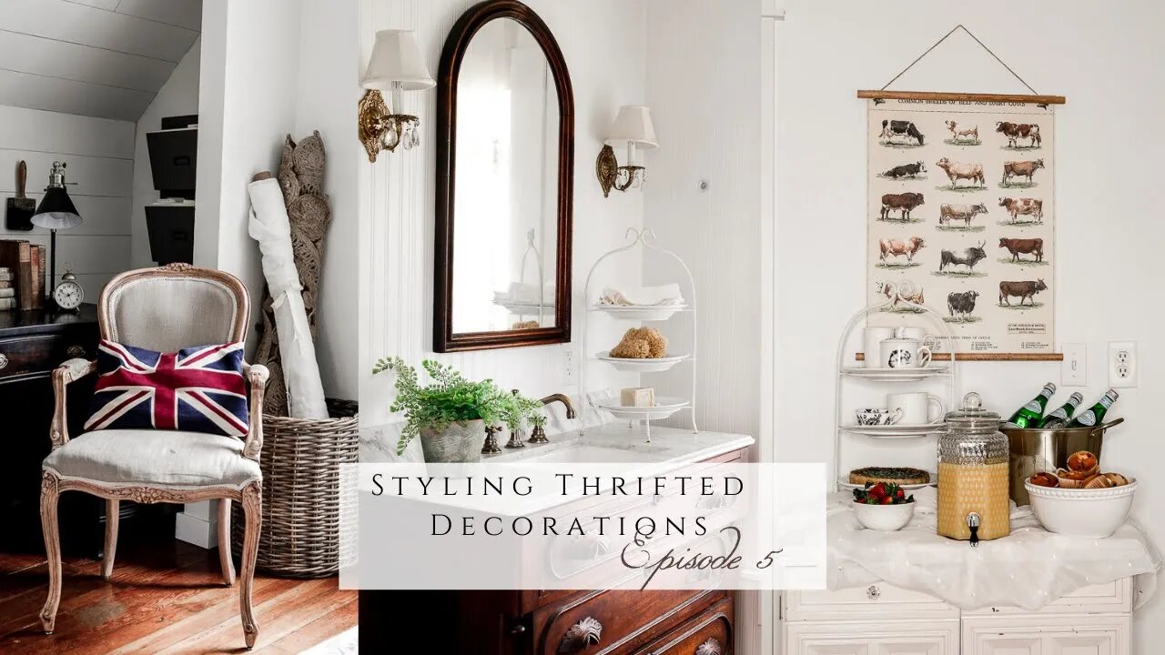 Styling Thrifted Decor Part 5