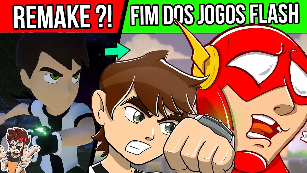 JOGOS DELETADOS do BEN 10?! | NOVO Ben 10 Remake @Muskito