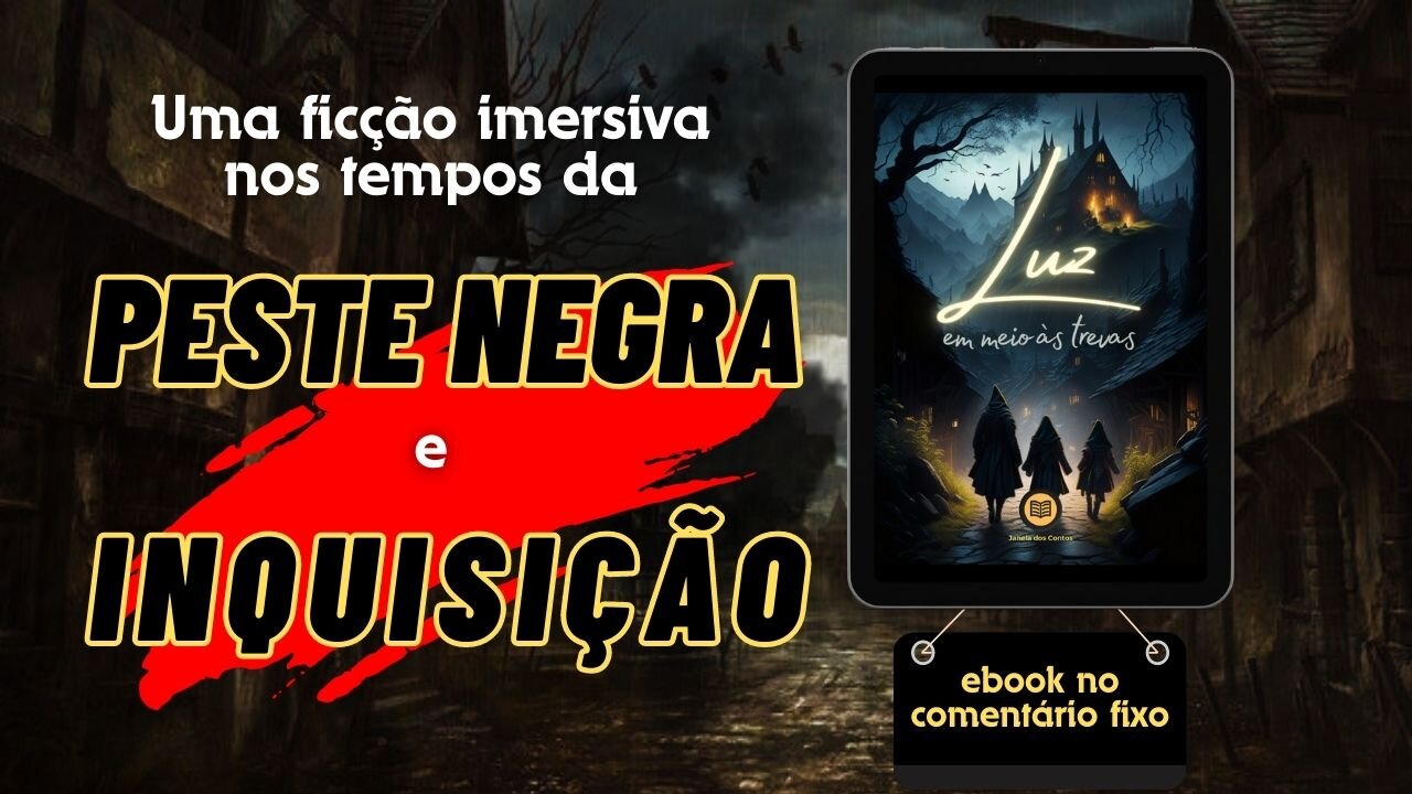 Audiobook - Luz em meio às trevas - fugindo da PESTE NEGRA e da INQUISIÇÃO