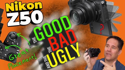 Nikon's Z50 Identity Crisis - Ergonomics & Usability Review