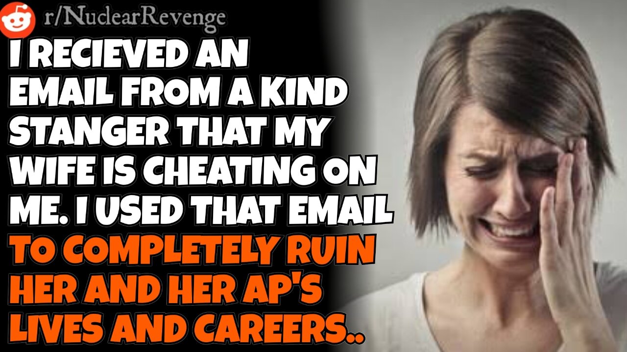 I received an email that my Wife was cheating on me. So I used it to completely ruin her life