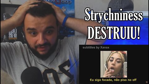 (REACT) The huzz - Sensacional REMIX ft. Strychniness [Letra/Legenda]