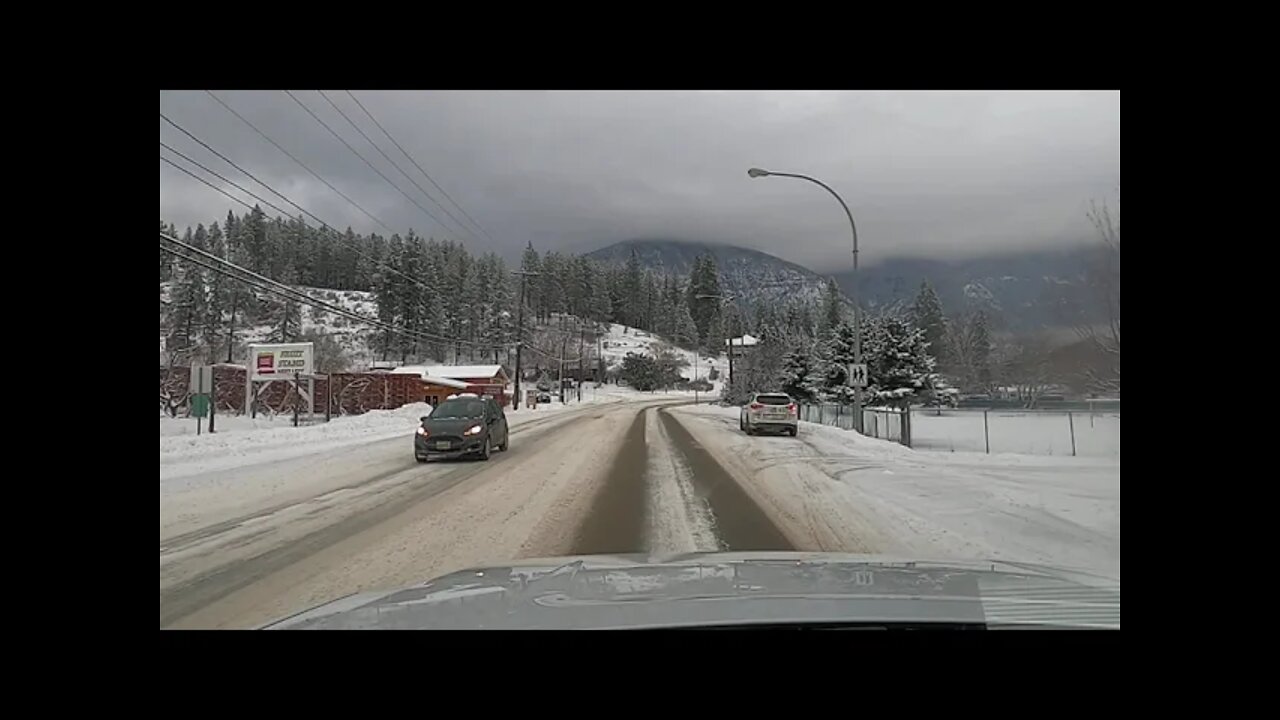 Creston onto Cranbrook BC - Traveling to Alberta