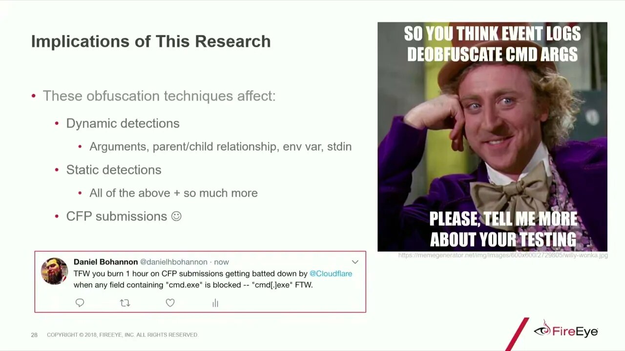 Daniel Bohannon Invoke DOSfuscation Techniques FOR %F IN style DO S level CMD Obfuscation