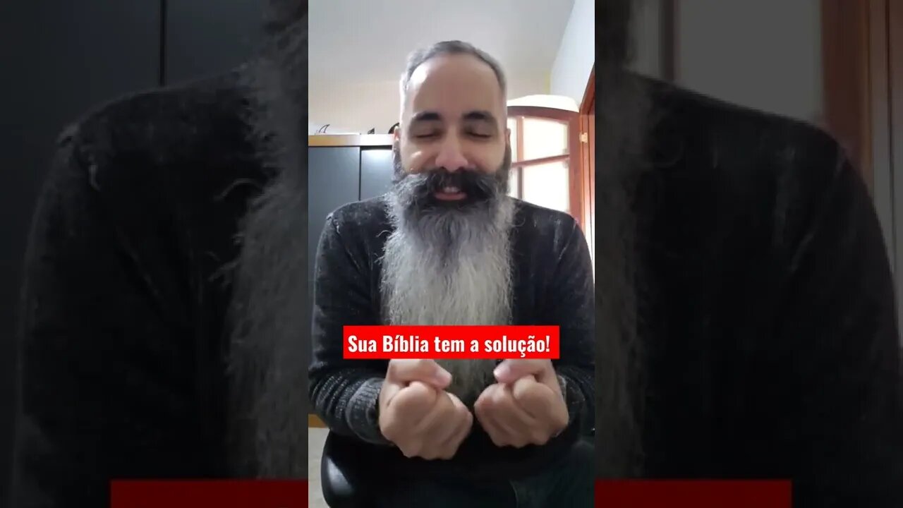 Sua Bíblia tem a solução para o seu problema. #shorts #igreja #deus #jesus #problemas #biblia