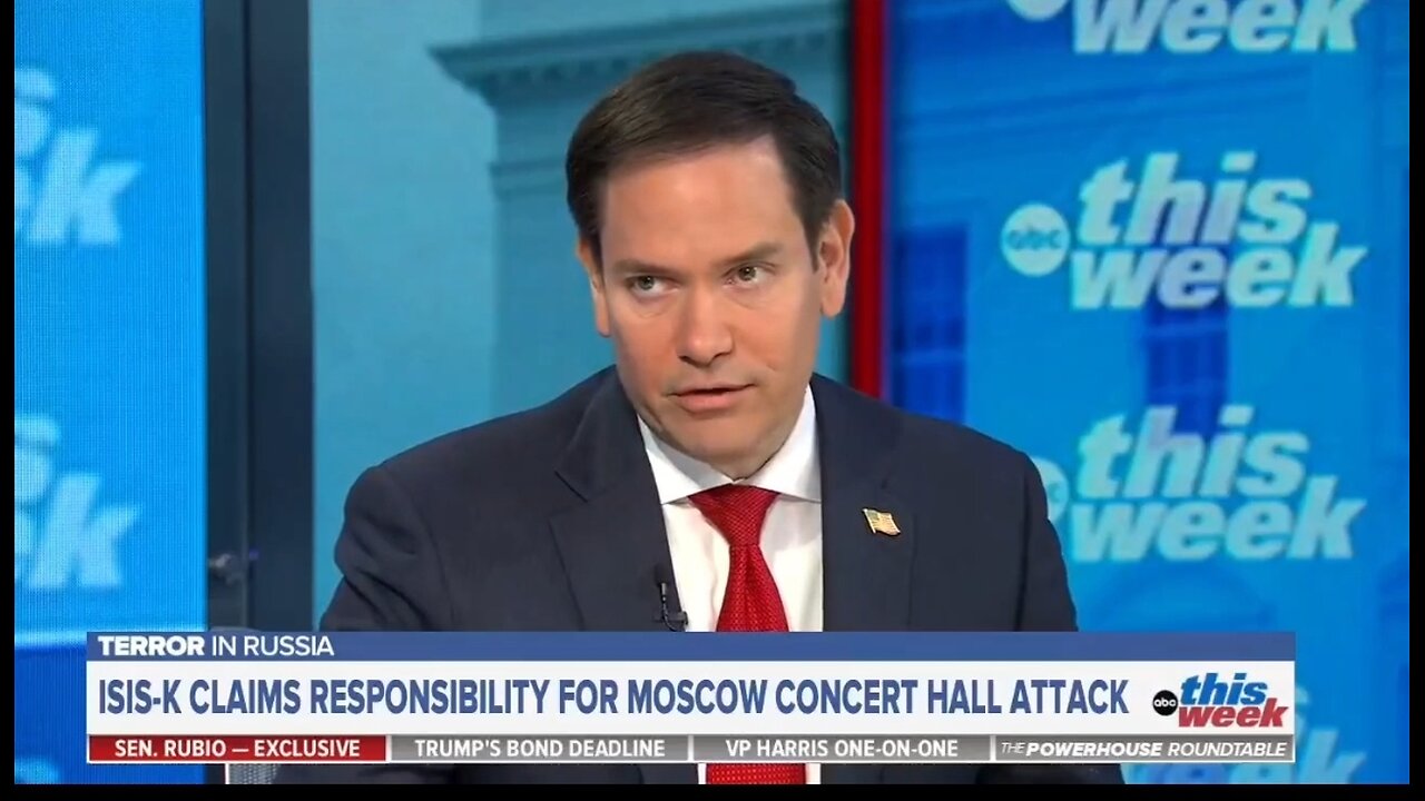 Sen Rubio: We Have To Be Worried About An ISIS Attack Thru Biden's Open Border