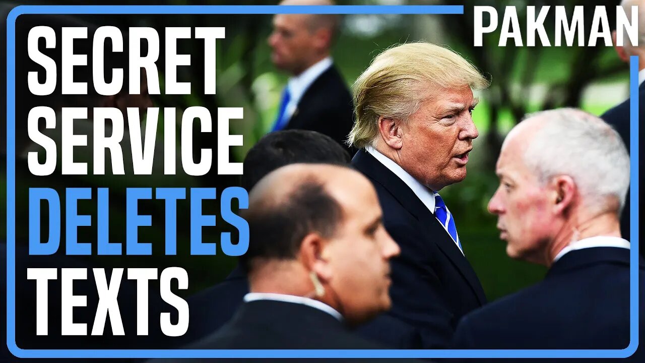 Secret Service Deleted Trump Riot Texts After Officials Asked for Them
